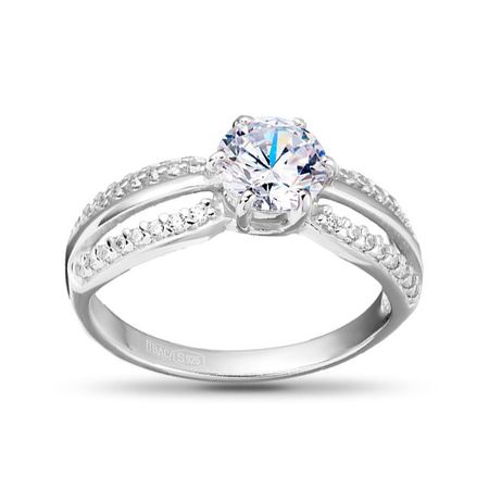 Кольцо SOKOLOV из серебра с фианитами