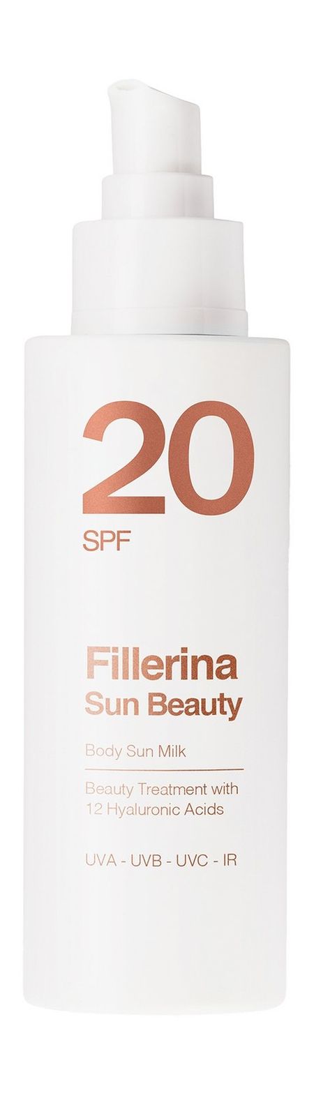 Fillerina Sun Beauty Body Milk SPF 20 почвоулучшитель диатомит 1 л