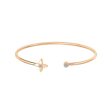 Золотой браслет с фианитами