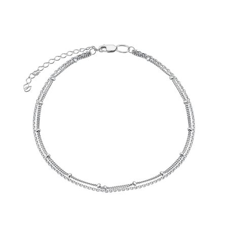 Серебряный браслет на ногу серебряный сплав катаны цуба sword