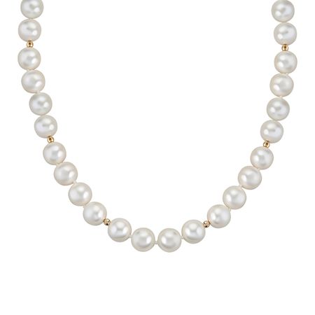 Бусы с имитацией жемчуга и с золотым замком искусственные бамбуковые листья с золотым порошком