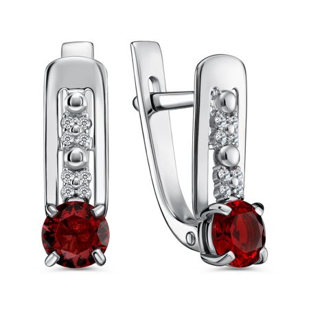 Серебряные серьги с ювелирными кристаллами и фианитами металлические заправки для шариковых ручек с кристаллами 7 см