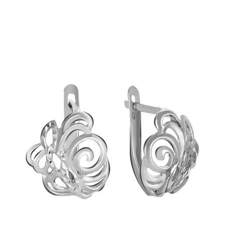 Серьги из серебра статуэтка из тибетского серебра в форме льва