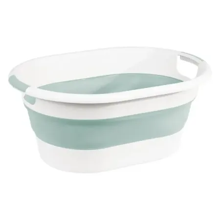 Таз складной Idea Флекс овальный 25 л полипропилен цвет тиффани китайский ручной складной веер из бамбука