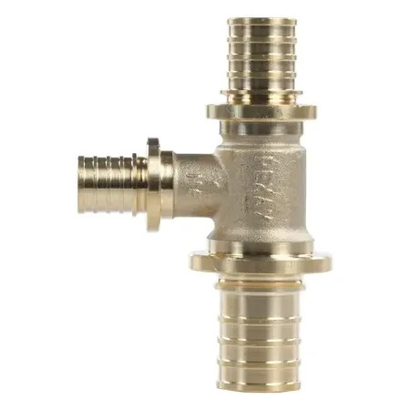 Тройник переходной Рехау 25x16x20 мм латунь тройник для садовых шлангов 1 2 латунь