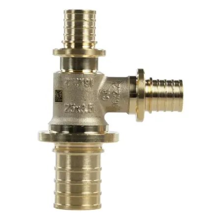 Тройник переходной Рехау 25x16x16 мм латунь тройник для садовых шлангов 1 2 латунь