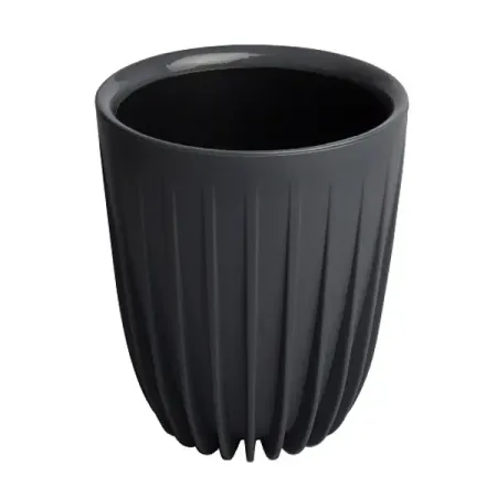 Горшок цветочный Сигма ø30 h37 см v18 л пластик антрацит пластиковая крышка для кофемашины philips подходит для ep 2136 2121 3146 2124 5144