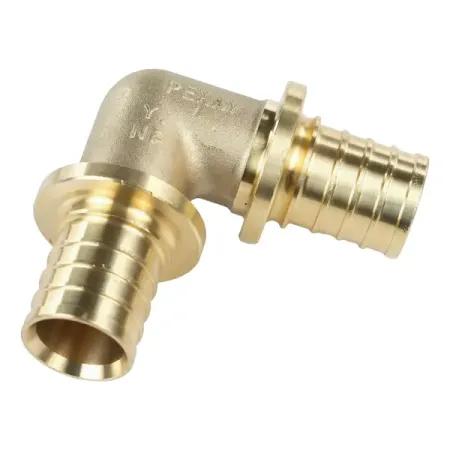 Угол 90° Рехау 32 мм латунь