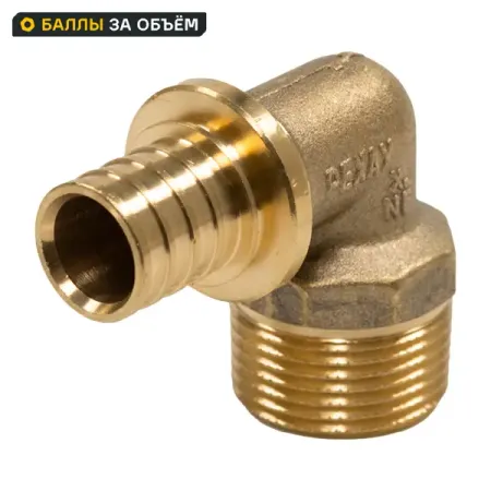 Угол комбинированный 90° Рехау 3/4