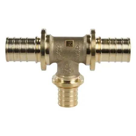 Тройник переходной Рехау 25x20x25 мм латунь пластиковый переходной фитинг pagoda barb 1 4 3 8 1 2 3 4 bsp