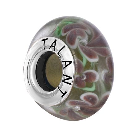 Подвеска-шарм TALANT из серебра с муранским стеклом
