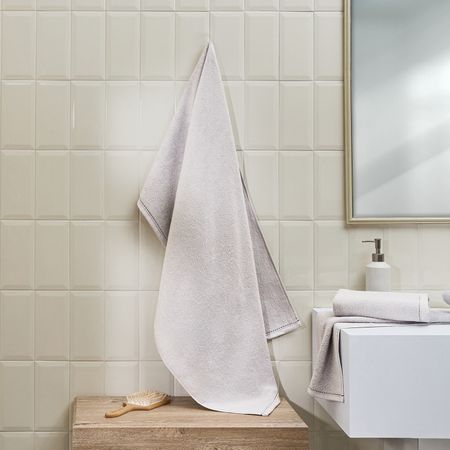 Полотенце махровое Амадео/Amadeo, серое полотенце махровое mundotextil organic серое 30х50 см