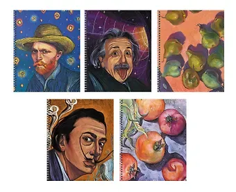 Тетрадь в клетку Listoff, 