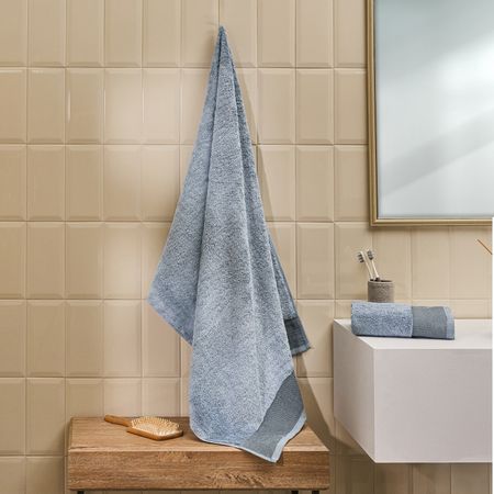 Полотенце махровое Джорджо/Giorgio, голубое