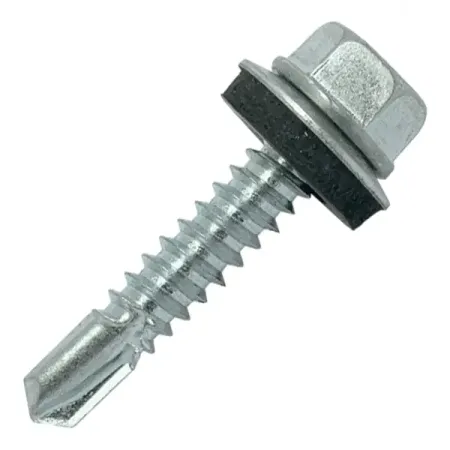 Саморезы кровельные по металлу с пресс-шайбой 6.3x32 мм на вес болты с шестигранной головкой m7 m9 из нержавеющей стали din912