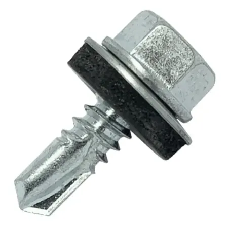 Саморезы кровельные по металлу с пресс-шайбой 6.3x19 мм на вес болты с шестигранной головкой m7 m9 из нержавеющей стали din912