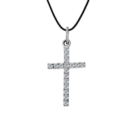 Серебряная подвеска с фианитами серебряная подвеска tobeme gsc003 буддийский символ кульза