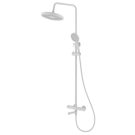 Душевая система Iddis Odda ODDWTTHi06 с термостатом 5 режимов цвет белый матовый