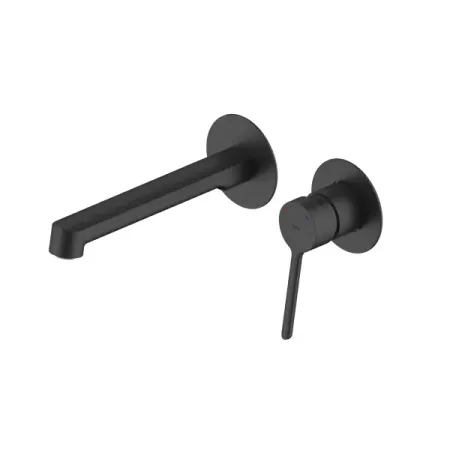 Смеситель для раковины Iddis Odda ODDBL00i65, скрытый монтаж, однорычажный, цвет черный матовый смеситель для раковины smesiteli латунный