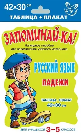 Русский язык. Падежи для учащихся 3-5 классов