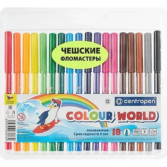Фломастеры Centropen, 