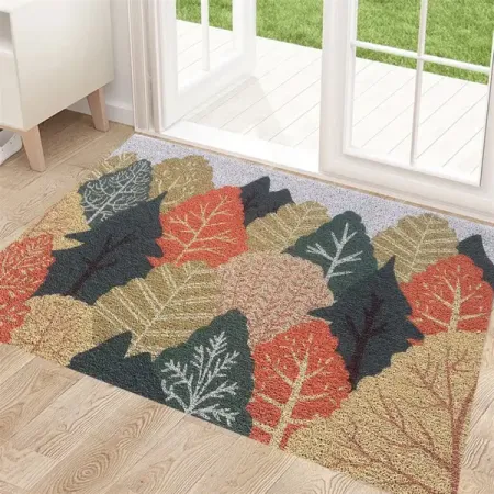 Коврик декоративный ПВХ Осенний лес 60x90 см цвет разноцветный автомобильный задний багажник грузовой поднос коврик в багажник ковер для volkswagen bora 2008 2024 подушка коврик защита от грязи и воды