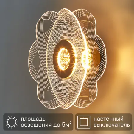 Настенный светильник светодиодный Конти 1 15 Вт