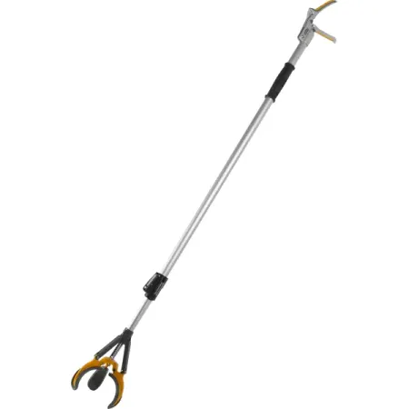 Плодосъёмник телескопический с захватом 103-206 см алюминий wywbey мини переключатели 2 шт 3 положения пластиковые