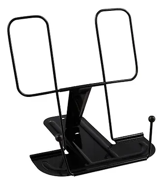 Подставка для книг, металл, черная, Глобус