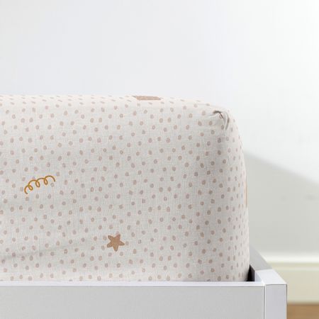 Простыня на резинке Маленькие медведи/Little bears резиновые ластики медведи 5 10 шт