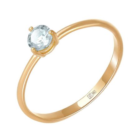 Кольцо детское TALANT из золота с топазом