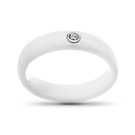 Кольцо SOKOLOV из серебра с керамикой и фианитами