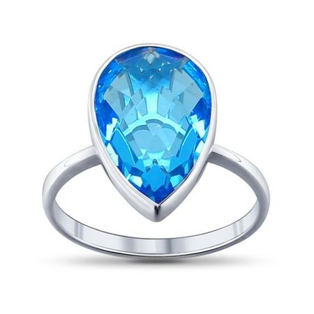 Кольцо SOKOLOV из серебра с фианитом