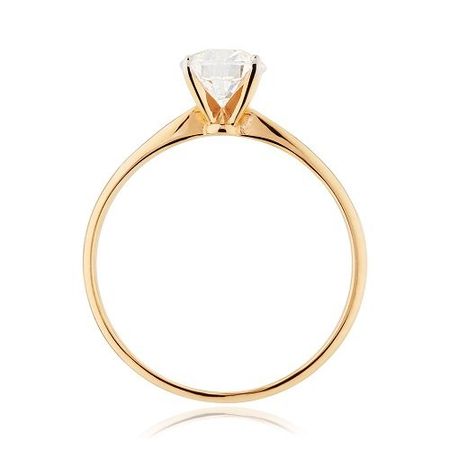 Кольцо TALANT из золота с фианитом SWAROVSKI