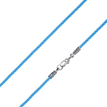 Текстильный шнурок с серебряным замком лейкопластырь хартманн cosmos текстильный 20