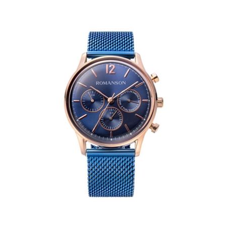 Мужские часы ROMANSON Adel TM 8A34F MR(BU)