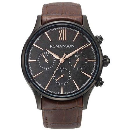 Мужские часы ROMANSON Adel TL 8A25F MB(BK)