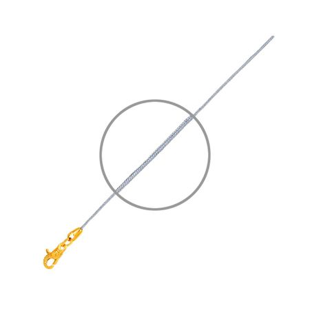 Шнурок с серебряным замком с позолотой шнурок для бижутерии rok hair шнурок для крестика и бижутерии со ным замком