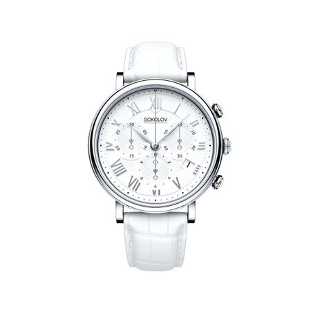 Серебряные женские часы SOKOLOV Feel free 126.30.00.000.01.02.2 настенные часы lukeni деревянные золотые серебряные 40 45 50 см