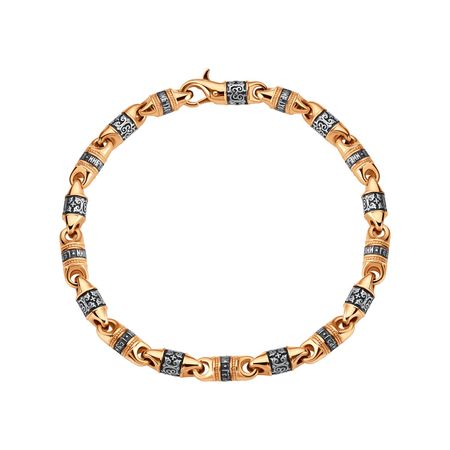 Серебряный браслет «Спаси и сохрани»