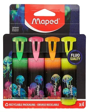 Текстовыделители 04цв 