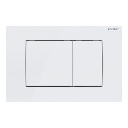 Клавиша смыва для инсталляций Geberit Delta 30 белая (115.137.11.1)