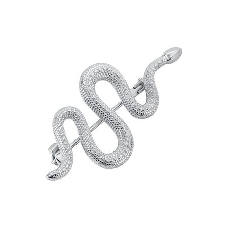 Серебряная брошь для вышивания бисером klart брошь клубника