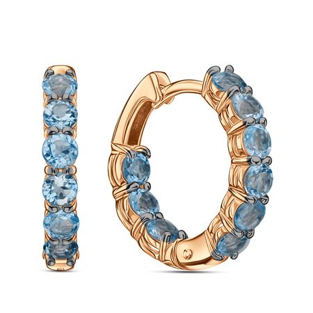 Золотые серьги с London топазами металлические магниты для холодильника дубай лондон золотые ворота