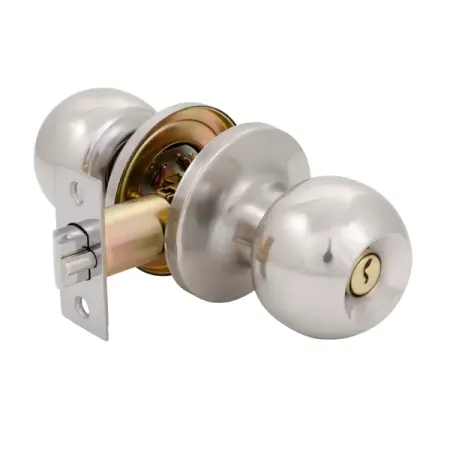 Ручка-кноб ключ/фиксатор, цвет хром