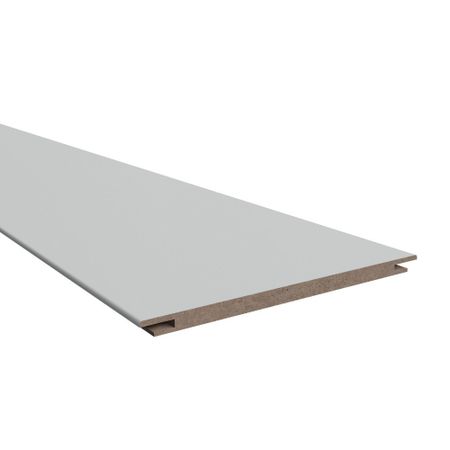 Доборная планка телескопическая ER 200х10х2070/2130 мм ПВХ эмалекс серая (1 шт.)