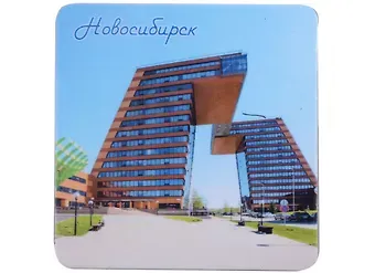 ГС Магнит на картоне 80х80мм Новосибирск Технопарк