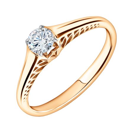 Золотое кольцо с бриллиантом и родированием кольцо для dewalt dcd791 dcd796