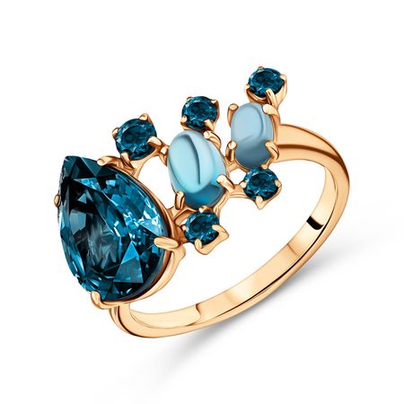 Золотое кольцо с топазами кольцо для dewalt dcd791 dcd796