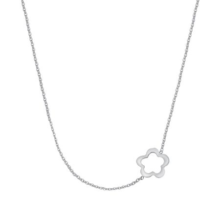 Серебряное колье